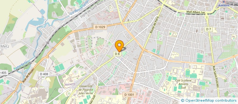 localisation de l'entreprise IMMEUBLE LE CLOS DU VERGER  AMIENS