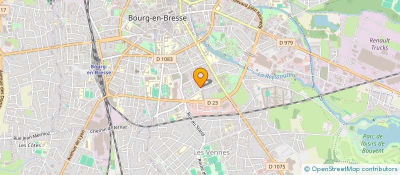 localisation de l'entreprise IMMEUBLE LE POINT DU JOUR à BOURG-EN-BRESSE