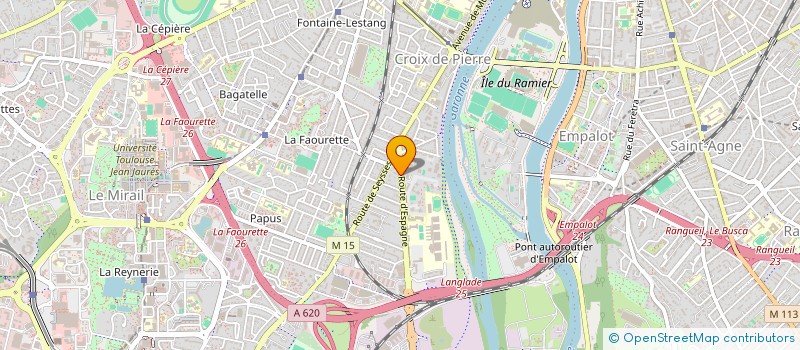 localisation de l'entreprise IMMEUBLE LE SEVILLE à TOULOUSE