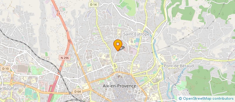 localisation de l'entreprise IMMEUBLE LOU PROVENCO à AIX-EN-PROVENCE