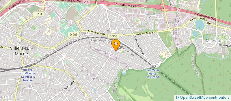 localisation de l'entreprise IMMEUBLE LOUHAN  NOISY-LE-GRAND