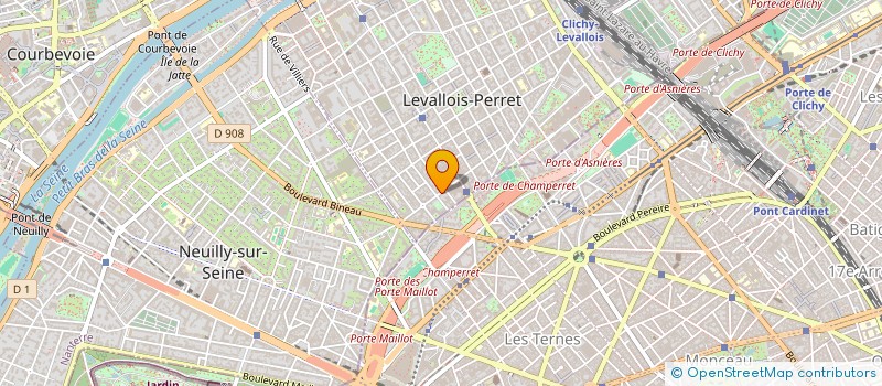localisation de l'entreprise IMMEUBLE.LOUISE MICHEL à LEVALLOIS-PERRET