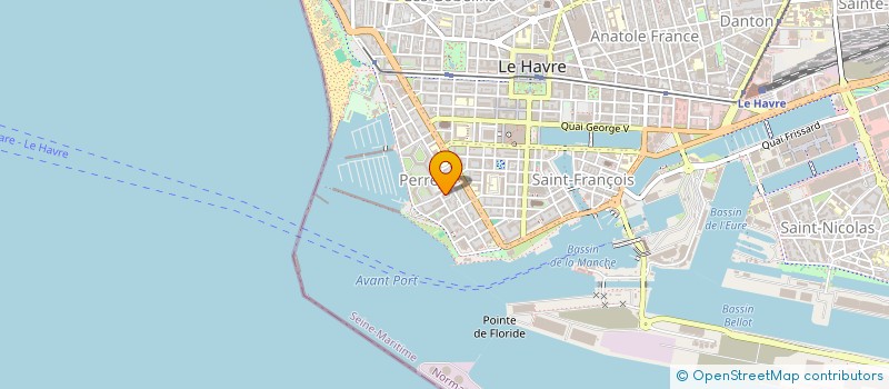 localisation de l'entreprise IMMEUBLE MAILLERAYE à LE HAVRE