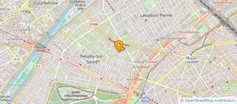localisation de l'entreprise IMMEUBLE MARIE CLAUDE MAROGER à NEUILLY-SUR-SEINE