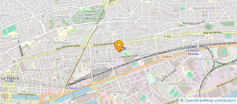 localisation de l'entreprise IMMEUBLE MASSILLON à LE HAVRE