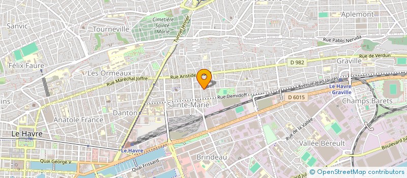 localisation de l'entreprise IMMEUBLE MASSILLON GERLANDE à LE HAVRE