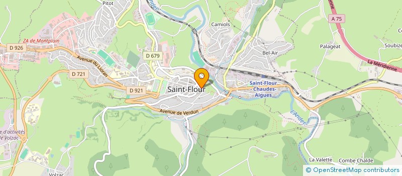 localisation de l'entreprise IMMEUBLE PLANCHON à SAINT-FLOUR