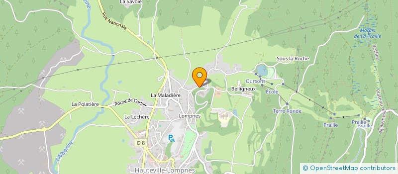 localisation de l'entreprise IMMEUBLE PLEIN SOLEIL à PLATEAU D'HAUTEVILLE