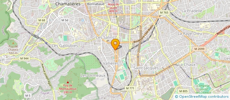 localisation de l'entreprise IMMEUBLE RIFFARD  CLERMONT-FERRAND