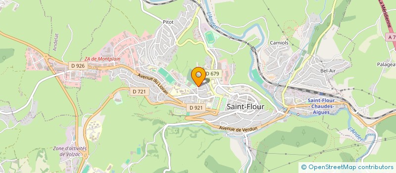 localisation de l'entreprise IMMEUBLE RIOTORD à SAINT-FLOUR