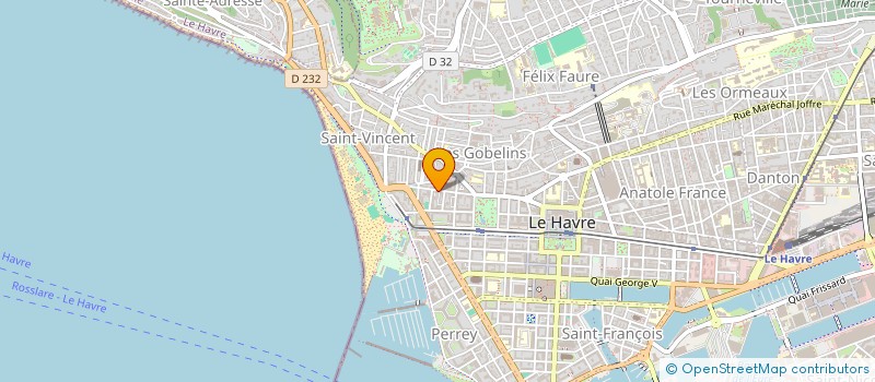 localisation de l'entreprise IMMEUBLE S.26 à LE HAVRE