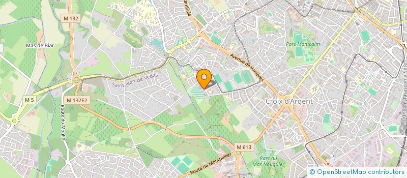 localisation de l'entreprise IMMEUBLE SAINT HIPPOLYTE  MONTPELLIER