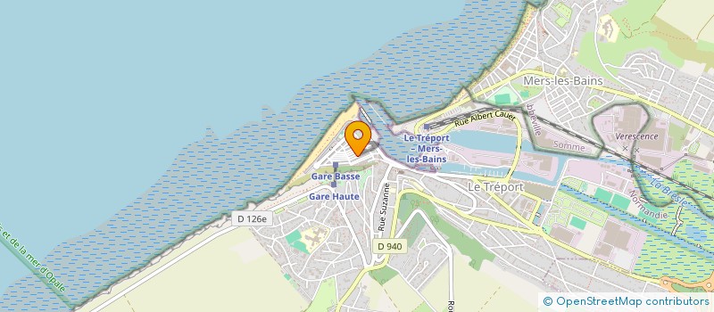 localisation de l'entreprise IMMEUBLE SAINT JULIEN LE TREPORT  LE TREPORT