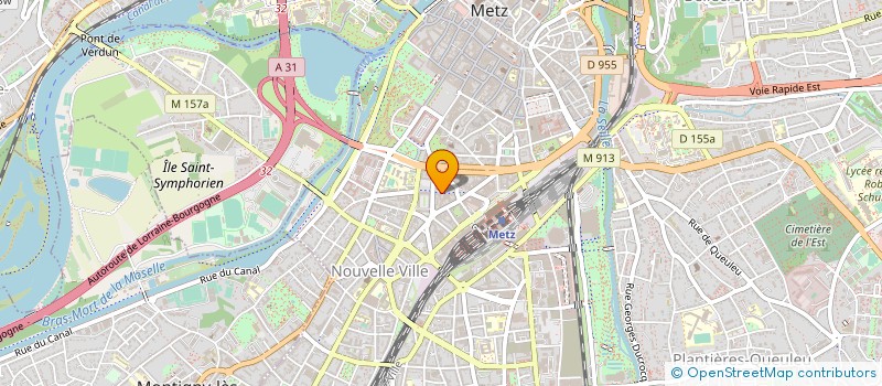 localisation de l'entreprise IMMEUBLE SALOMON  METZ