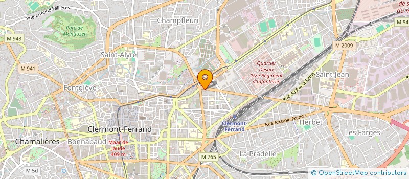 localisation de l'entreprise IMMEUBLE VIALLATTE  CLERMONT-FERRAND