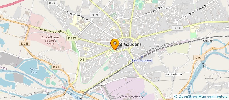 localisation de l'entreprise IMMEUBLE VIRGITTI 2 à SAINT-GAUDENS