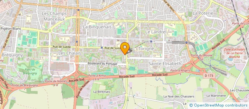 localisation de l'entreprise IMMEUBLES ALL GACET AMSTERDAM TAGE  RENNES