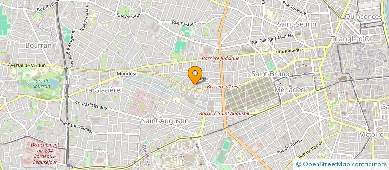 localisation de l'entreprise IMMEUBLES LALANNE  BORDEAUX