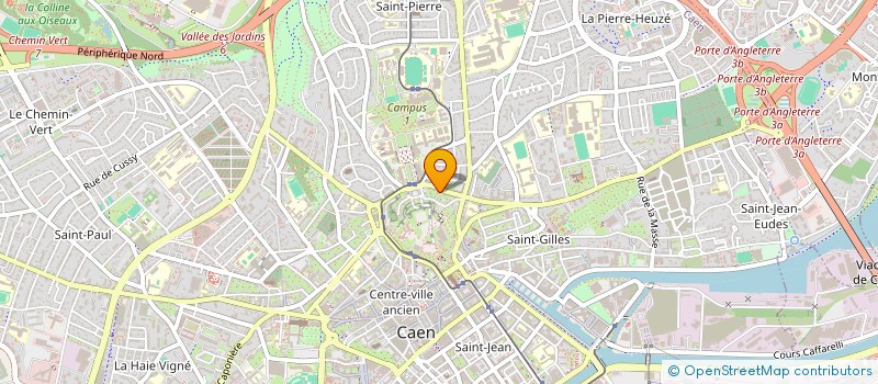 localisation de l'entreprise IMMHAC  CAEN