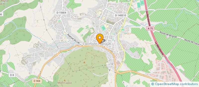 localisation de l'entreprise IMMHERAULT  CLERMONT-L'HERAULT