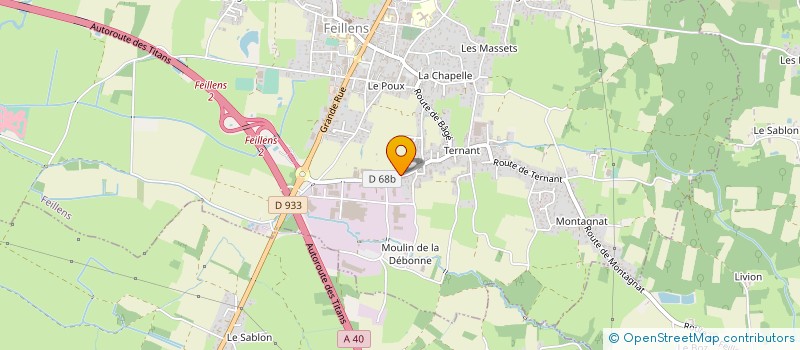 localisation de l'entreprise IMMHIGHWAY  FEILLENS