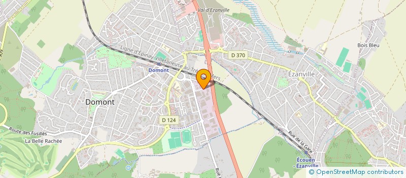 localisation de l'entreprise IMMI DRIVE  DOMONT