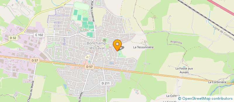 localisation de l'entreprise IMMINCO  BONCHAMP-LES-LAVAL