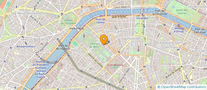 localisation de l'entreprise IMMINVEST II  PARIS