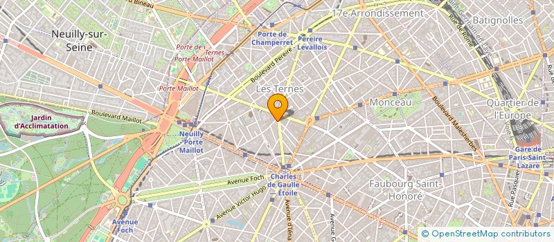 localisation de l'entreprise IMMLAW  PARIS