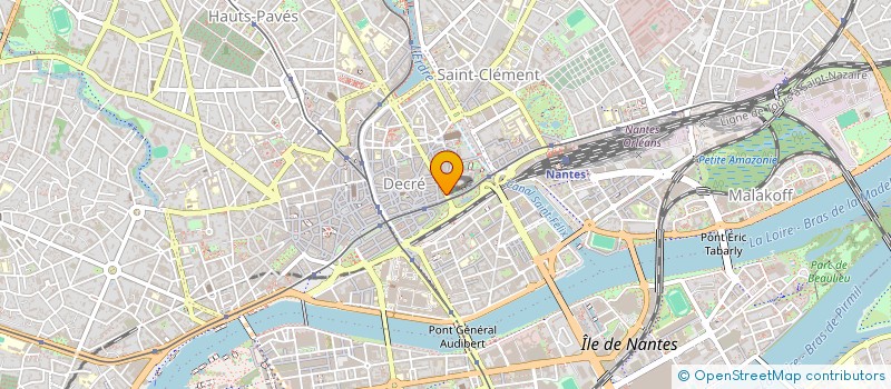 localisation de l'entreprise IMMO 008 à NANTES