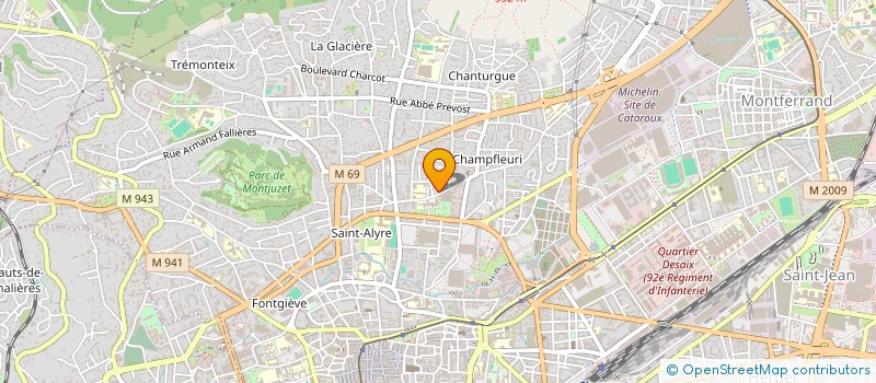 localisation de l'entreprise IMMO 10  CLERMONT-FERRAND