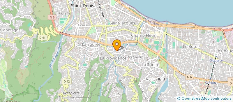 localisation de l'entreprise IMMO 110  SAINT-DENIS