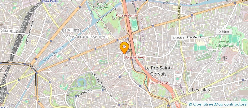 localisation de l'entreprise IMMO 124  PARIS