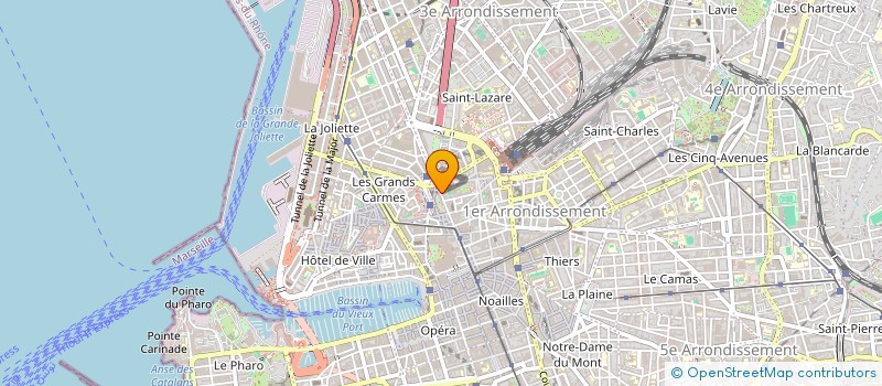 localisation de l'entreprise IMMO 13 à MARSEILLE