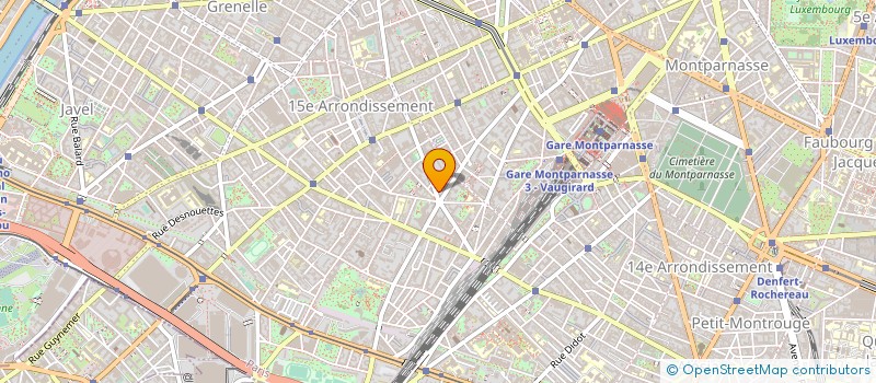 localisation de l'entreprise IMMO 15  PARIS