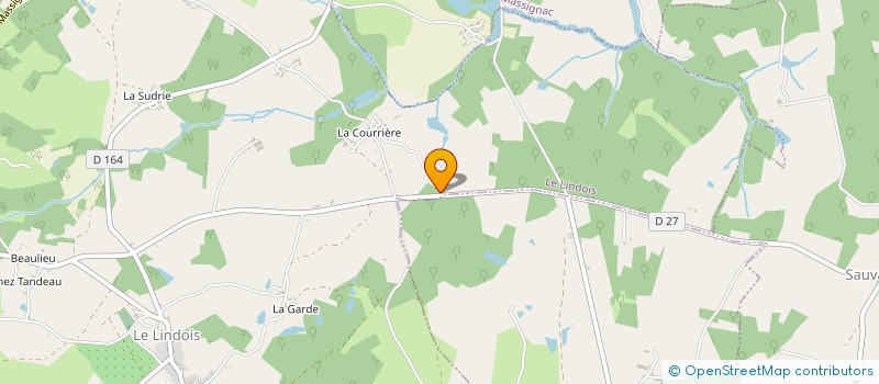localisation de l'entreprise IMMO 16 à LE LINDOIS