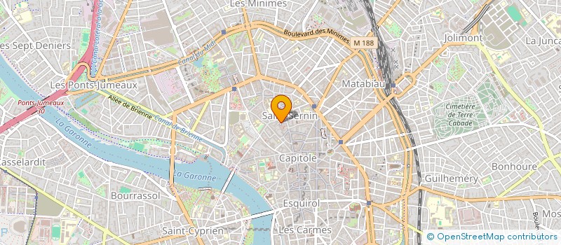 localisation de l'entreprise IMMO 17 à TOULOUSE