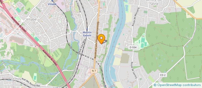 localisation de l'entreprise IMMO 2 à CORBEIL-ESSONNES