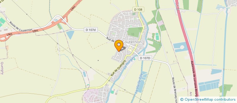 localisation de l'entreprise IMMO 2 G  COUTERNON