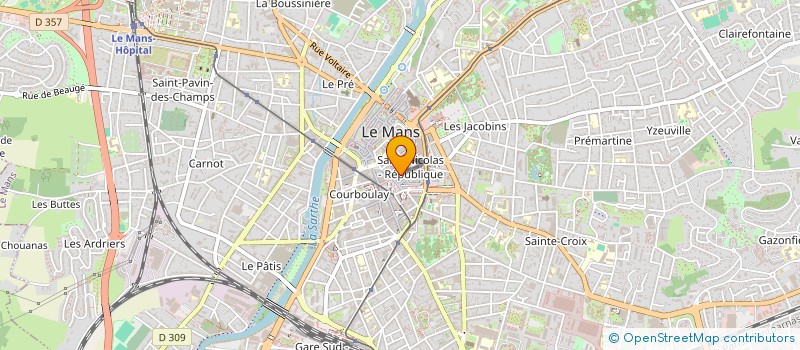 localisation de l'entreprise IMMO 2 G  LE MANS