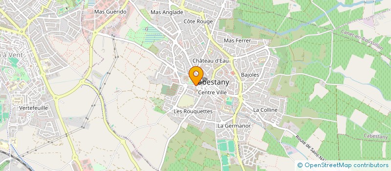 localisation de l'entreprise IMMO 2 H  CABESTANY