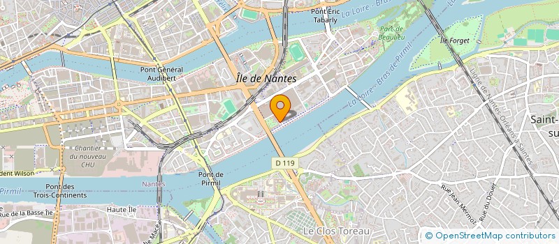 localisation de l'entreprise IMMO 2000 à NANTES