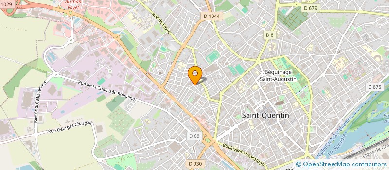 localisation de l'entreprise IMMO 2006 à SAINT-QUENTIN