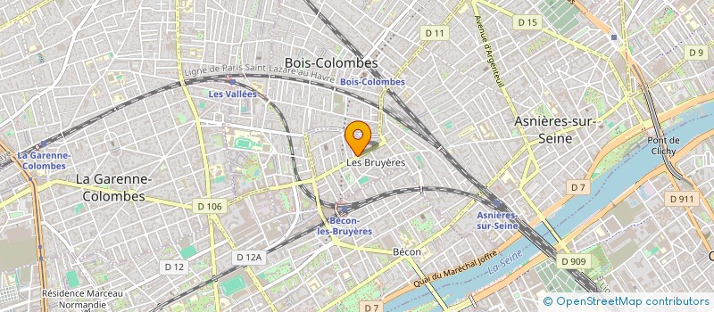 localisation de l'entreprise IMMO 2023 à ASNIERES-SUR-SEINE