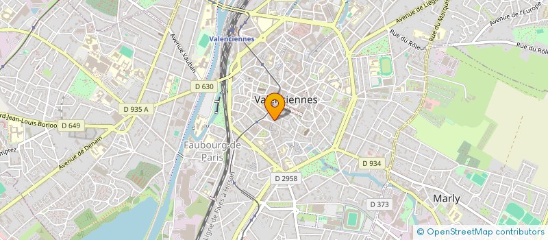 localisation de l'entreprise IMMO 24  VALENCIENNES