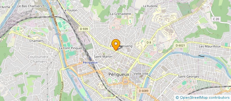 localisation de l'entreprise IMMO 24 LE MAG  PERIGUEUX