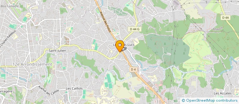 localisation de l'entreprise IMMO 26 à MARSEILLE