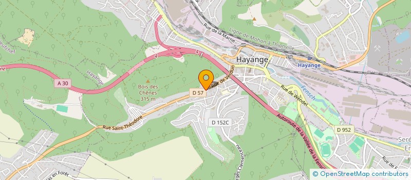 localisation de l'entreprise IMMO 2G  HAYANGE