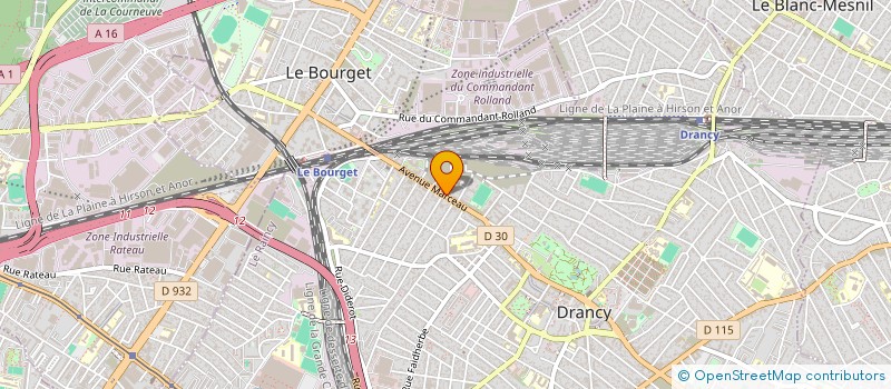localisation de l'entreprise IMMO 2L à DRANCY