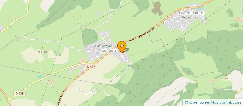 localisation de l'entreprise IMMO 2M  NOEL-CERNEUX